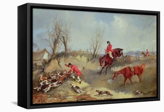 The Kill, Aka Henry Alken, Jun-Carl Frederic Aagaard-Framed Stretched Canvas