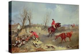 The Kill, Aka Henry Alken, Jun-Carl Frederic Aagaard-Stretched Canvas