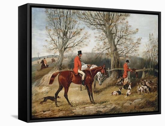 The Kill-Henry Thomas Alken-Framed Stretched Canvas