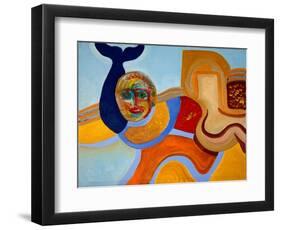 The Killer of the Dolphin, 2009-Jan Groneberg-Framed Premium Giclee Print