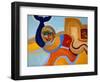 The Killer of the Dolphin, 2009-Jan Groneberg-Framed Giclee Print