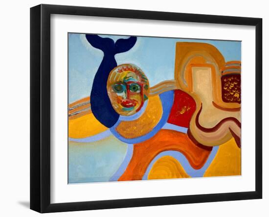 The Killer of the Dolphin, 2009-Jan Groneberg-Framed Giclee Print