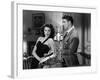 THE KILLERS, 1946 directed by ROBERT SIODMAK Ava Gardner / Burt Lancaster (b/w photo)-null-Framed Photo