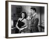 THE KILLERS, 1946 directed by ROBERT SIODMAK Ava Gardner / Burt Lancaster (b/w photo)-null-Framed Photo