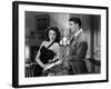 THE KILLERS, 1946 directed by ROBERT SIODMAK Ava Gardner / Burt Lancaster (b/w photo)-null-Framed Photo