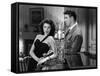 THE KILLERS, 1946 directed by ROBERT SIODMAK Ava Gardner / Burt Lancaster (b/w photo)-null-Framed Stretched Canvas