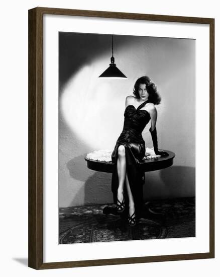 The Killers, Ava Gardner, 1946-null-Framed Photo