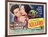 The Killers, Burt Lancaster, Ava Gardner, 1946-null-Framed Art Print