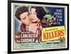 The Killers, Burt Lancaster, Ava Gardner, 1946-null-Framed Art Print