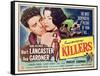 The Killers, Burt Lancaster, Ava Gardner, 1946-null-Framed Stretched Canvas