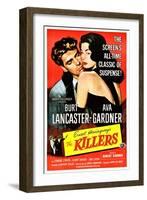 The Killers, Burt Lancaster, Ava Gardner, 1946-null-Framed Art Print