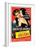 The Killers, Burt Lancaster, Ava Gardner, 1946-null-Framed Art Print