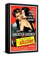 The Killers, Burt Lancaster, Ava Gardner, 1946-null-Framed Stretched Canvas