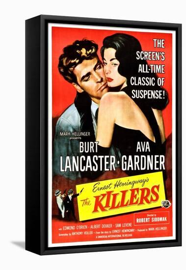 The Killers, Burt Lancaster, Ava Gardner, 1946-null-Framed Stretched Canvas