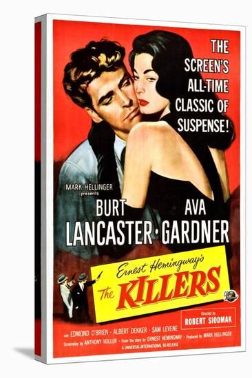 The Killers, Burt Lancaster, Ava Gardner, 1946-null-Stretched Canvas