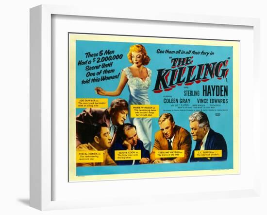 The Killing, 1956-null-Framed Art Print