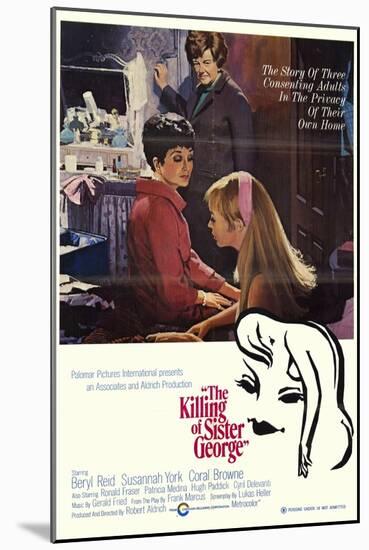 The Killing of Sister George, 1969-null-Mounted Art Print