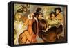 The Killing of the Poet, Christopher Marlowe-Mcbride-Framed Stretched Canvas