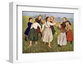 The Kindergarten Children-Hans Thomas-Framed Art Print