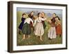 The Kindergarten Children-Hans Thomas-Framed Art Print