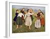 The Kindergarten Children-Hans Thomas-Framed Art Print