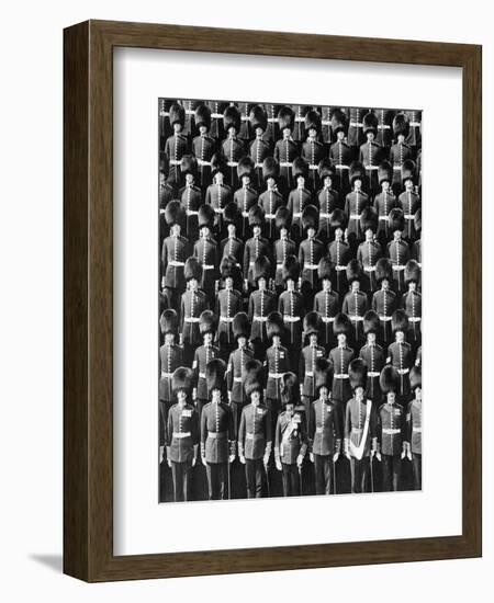 The King and His Guards, 1935-null-Framed Giclee Print
