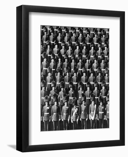 The King and His Guards, 1935-null-Framed Giclee Print