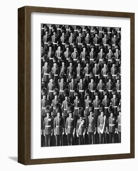 The King and His Guards, 1935-null-Framed Giclee Print