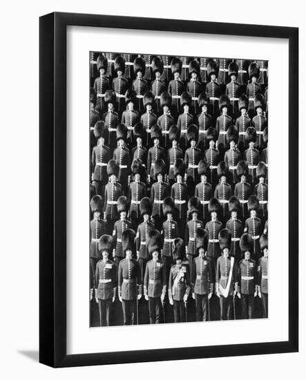 The King and His Guards, 1935-null-Framed Giclee Print