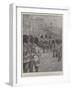 The King and His South African Veterans, the Guards Marching Past His Majesty, 27 October-Richard Caton Woodville II-Framed Giclee Print