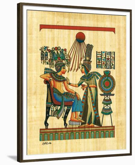 The King and his Wife-null-Framed Premium Giclee Print