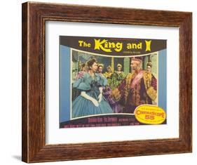 The King and I, 1956-null-Framed Art Print