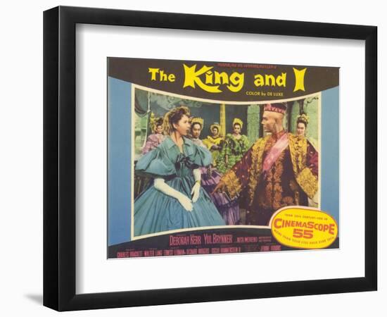 The King and I, 1956-null-Framed Art Print