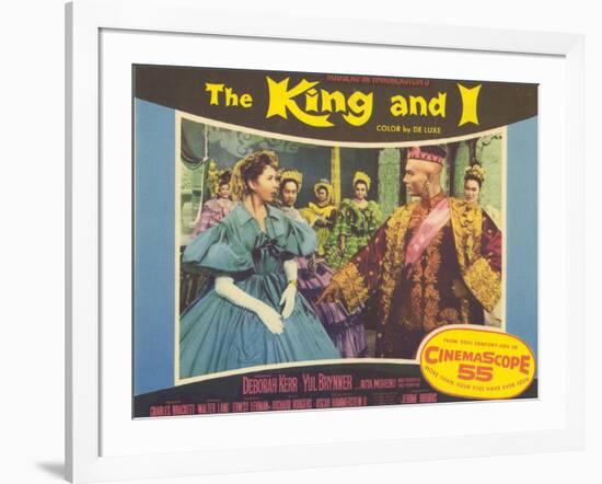 The King and I, 1956-null-Framed Art Print