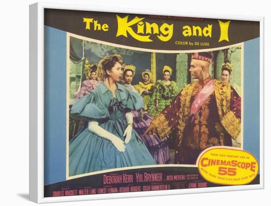 The King and I, 1956-null-Framed Art Print