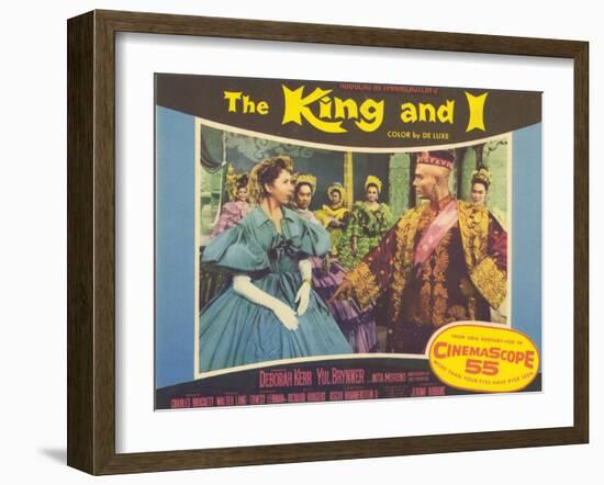 The King and I, 1956-null-Framed Art Print