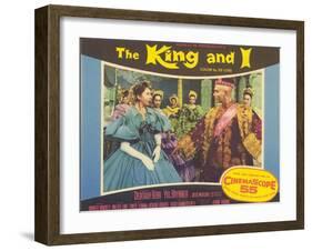 The King and I, 1956-null-Framed Art Print