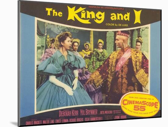 The King and I, 1956-null-Mounted Art Print