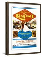 The King and I, 1956-null-Framed Giclee Print