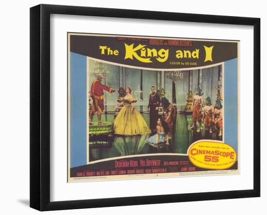 The King and I, 1956-null-Framed Art Print
