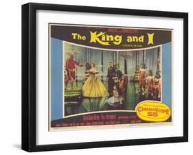 The King and I, 1956-null-Framed Art Print