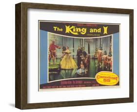 The King and I, 1956-null-Framed Art Print