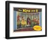 The King and I, 1956-null-Framed Art Print