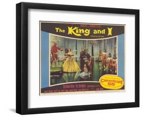 The King and I, 1956-null-Framed Art Print