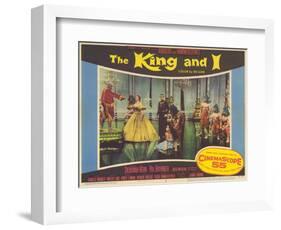 The King and I, 1956-null-Framed Art Print