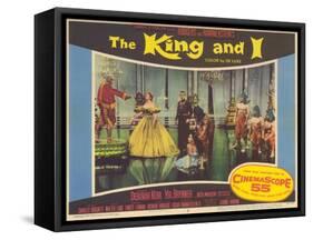 The King and I, 1956-null-Framed Stretched Canvas