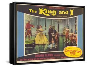 The King and I, 1956-null-Framed Stretched Canvas