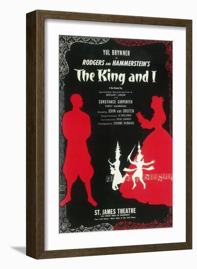 The King and I-null-Framed Art Print