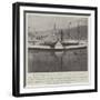 The King and Queen Arriving at Dartmouth on Board the Dolphin, 7 March-null-Framed Giclee Print