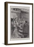 The King and Queen at the Guildhall-Henry Charles Seppings Wright-Framed Giclee Print